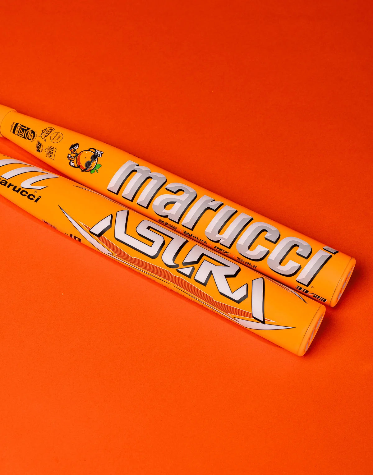 2026 Marucci Asura Glow Citrus Spark Orange Fastpitch Softball Bat: -11, -10