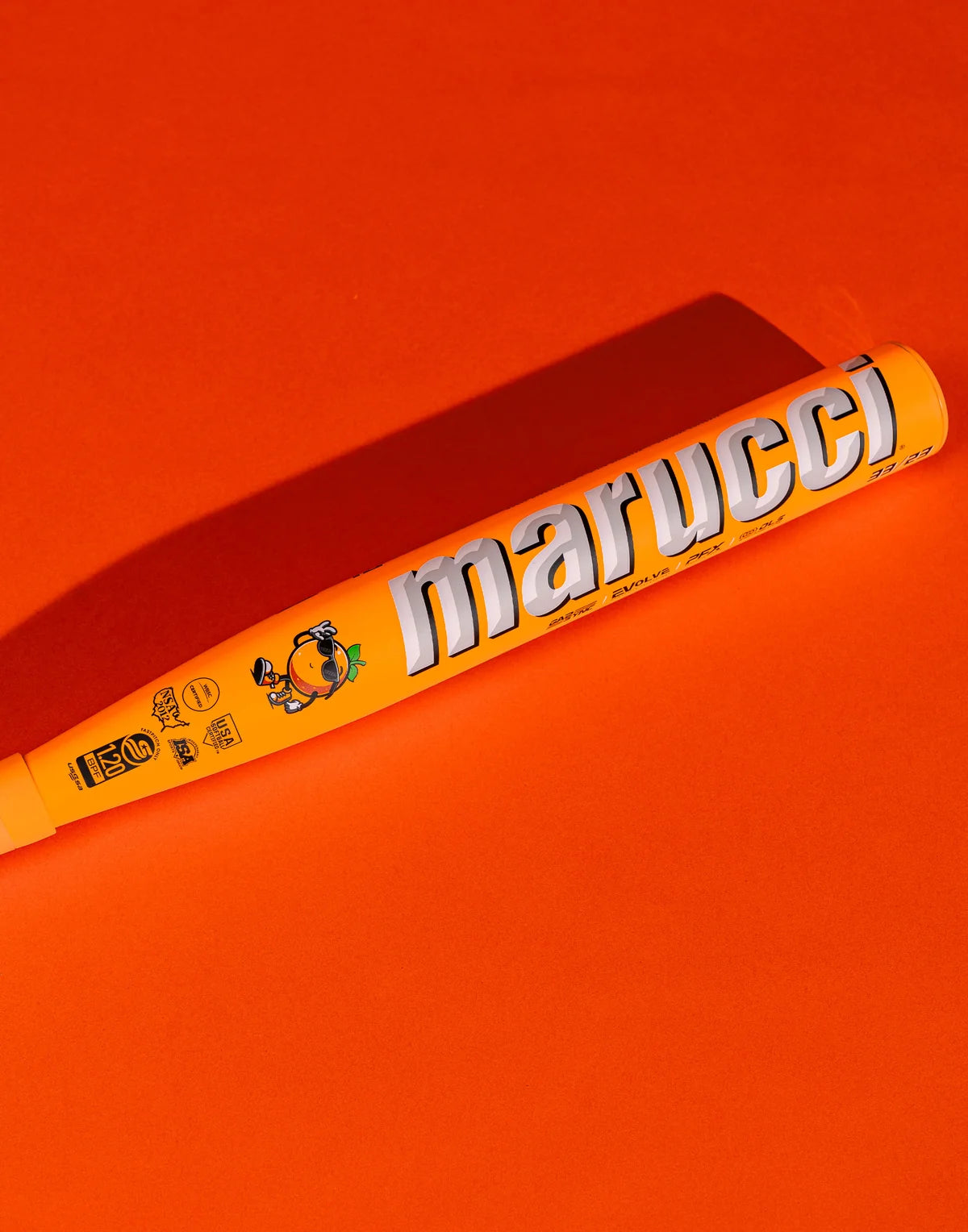 2026 Marucci Asura Glow Citrus Spark Orange Fastpitch Softball Bat: -11, -10
